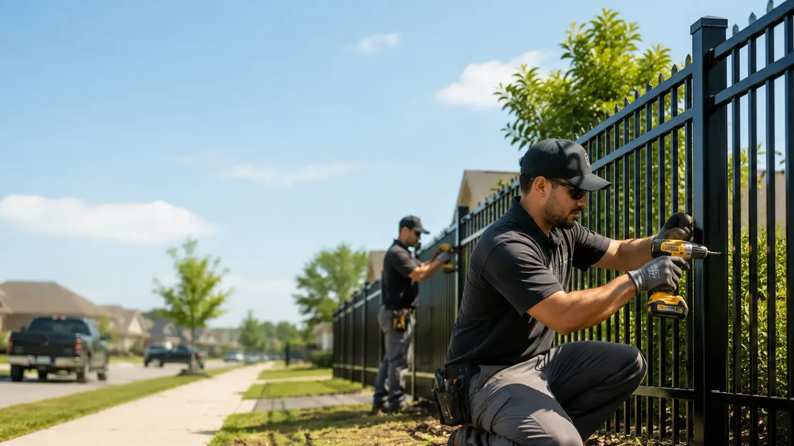 Metal Fence Installation in Lavon, TX